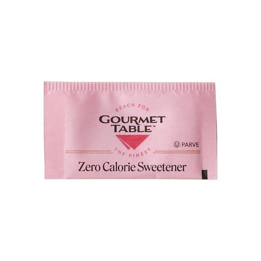 Gourmet Table Pink Saccharin Sugar Substitute, 1 Gram Packet -- 2000 per case