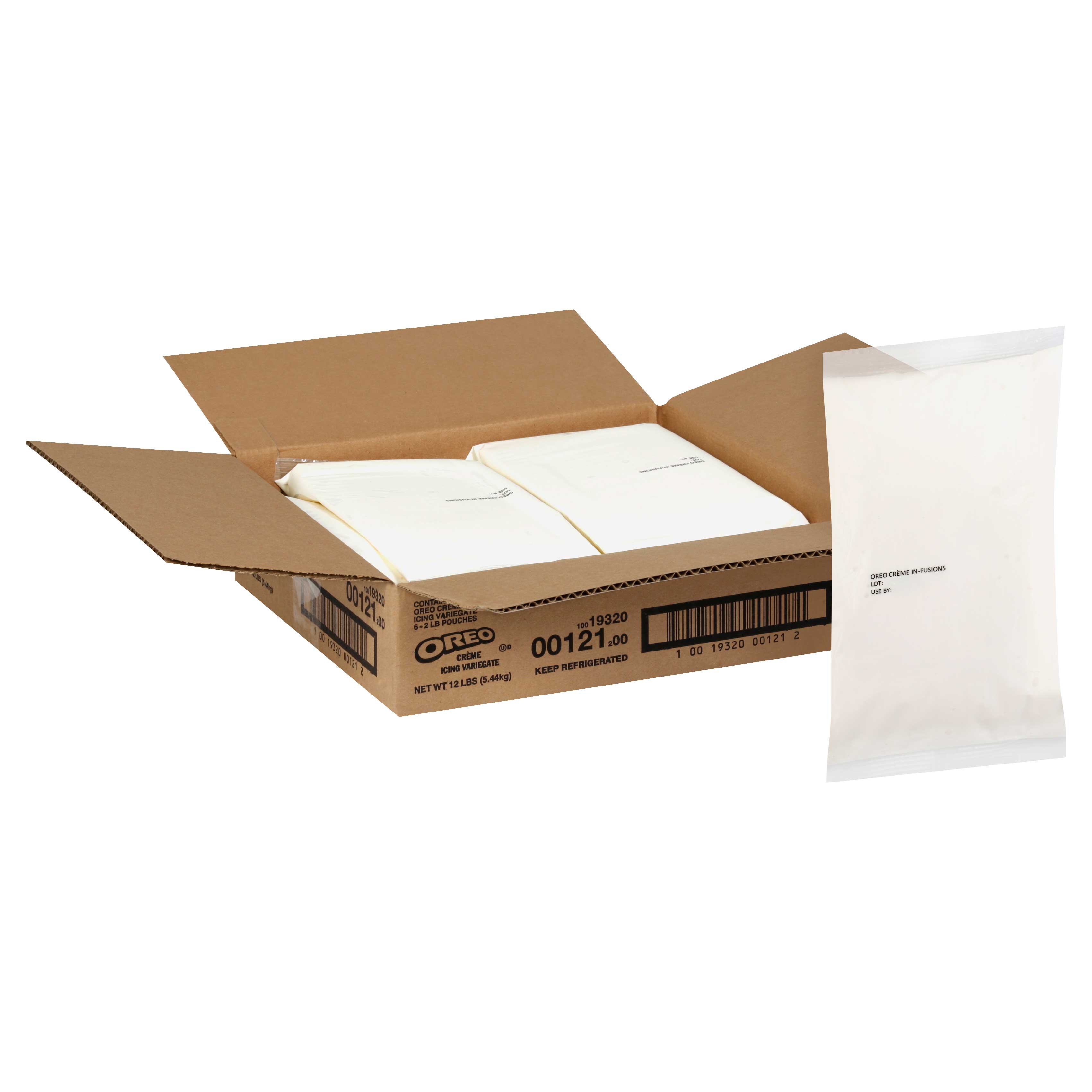 Oreo Variegate Oreo Creme, 2 Pound -- 6 per case.