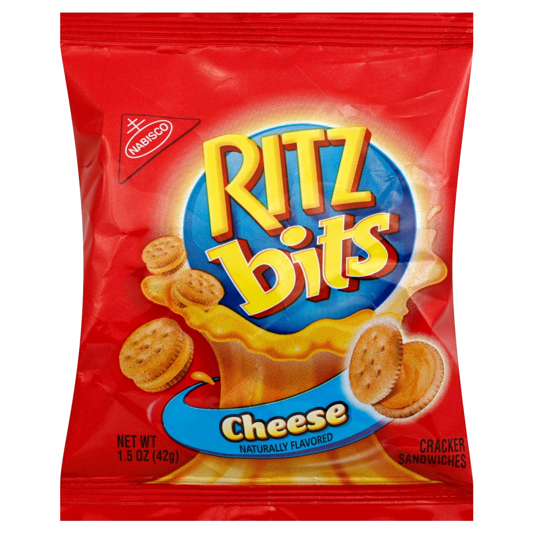Ritz Bits Cheese Cracker, 1.5 Ounce -- 60 Case