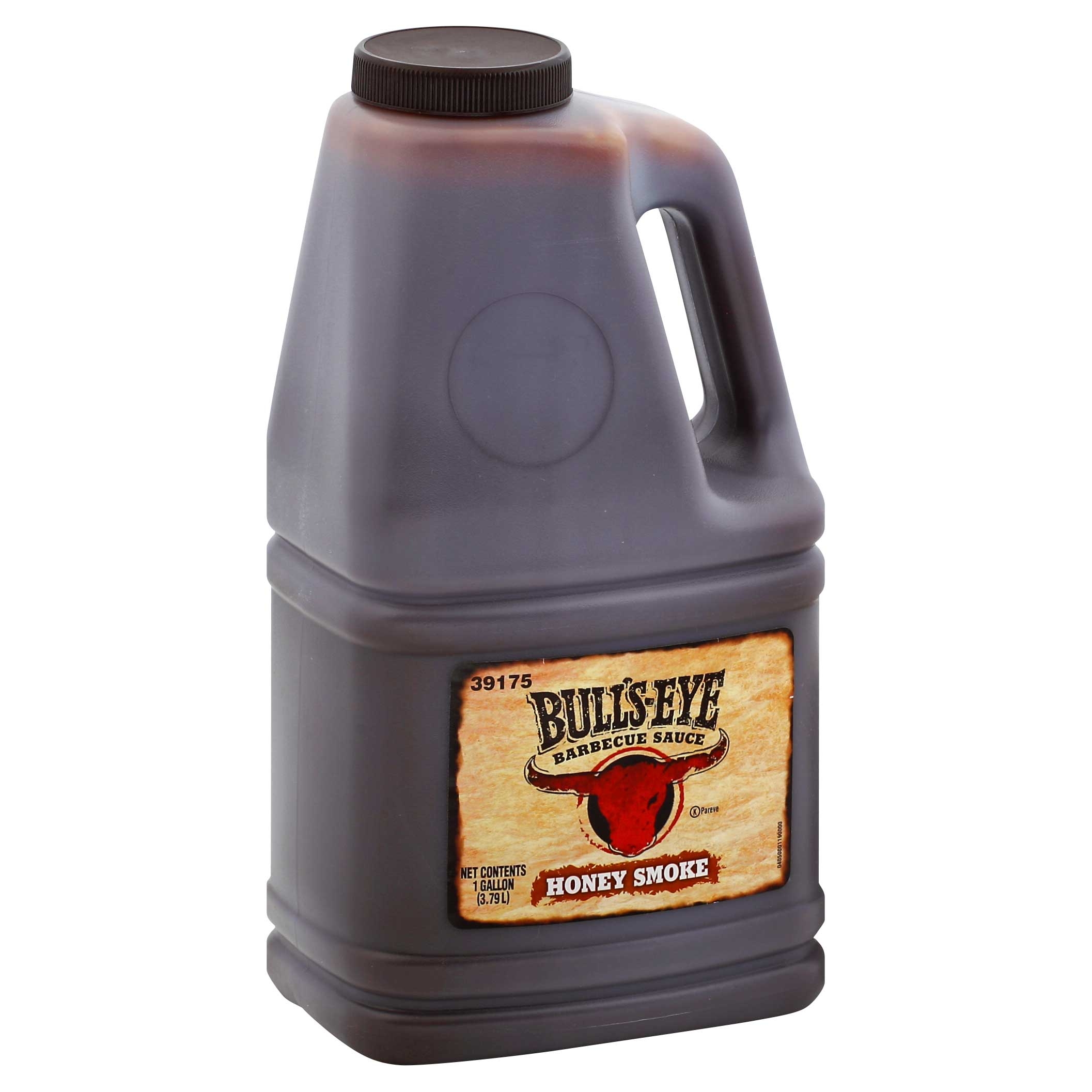 Sauce Bulls Eye Honey Smoke Barbecue 4 Case 1 Gallon