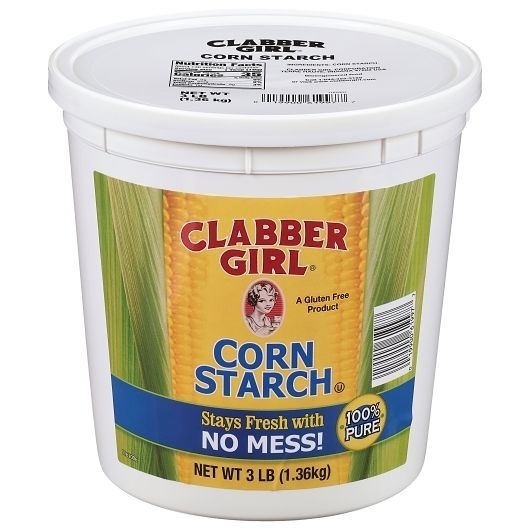 Clabber Girl Corn Starch, 3 Pound -- 6 per case