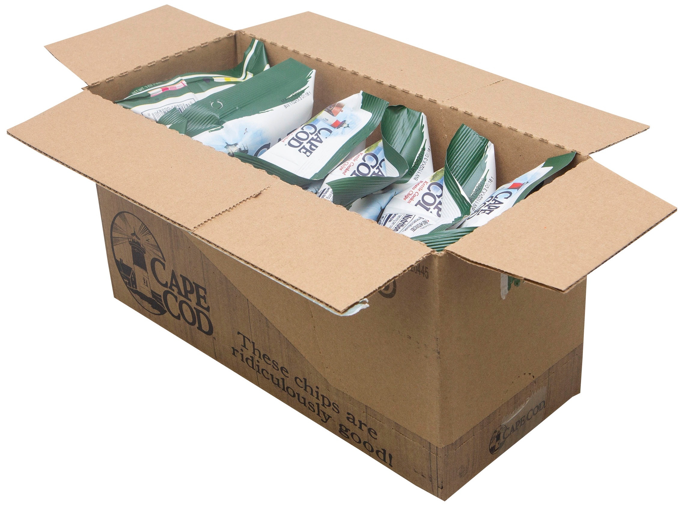Cape Cod Jalapeno Potato Chips, 2 Ounce -- 6 per case.