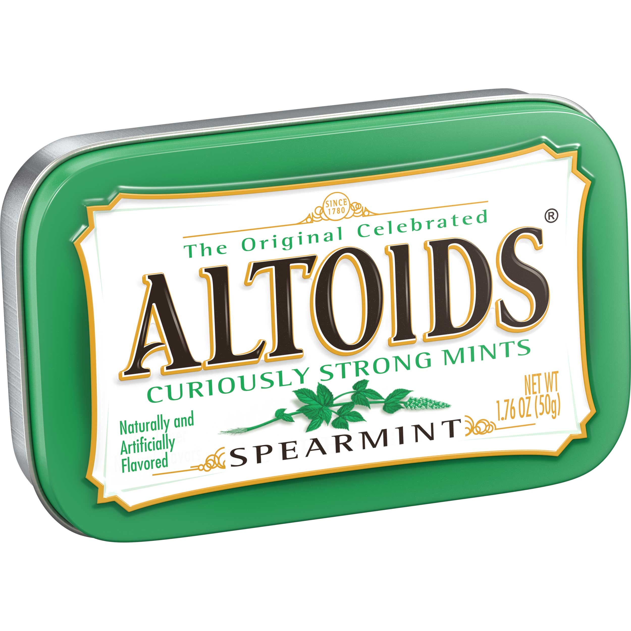 Altoids Spearmint - 12 tins per box, 12 boxes per case