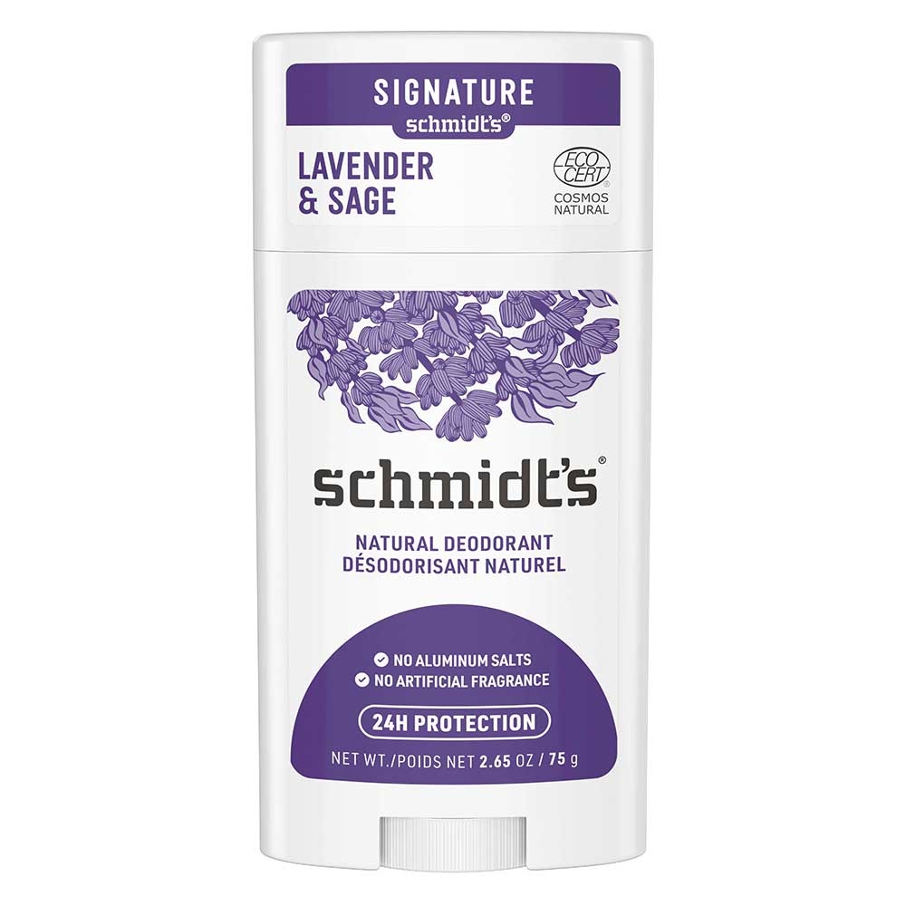 Schmidts Lavender Plus Sage Deodorant Stick, 2.65 Ounce -- 12 per case