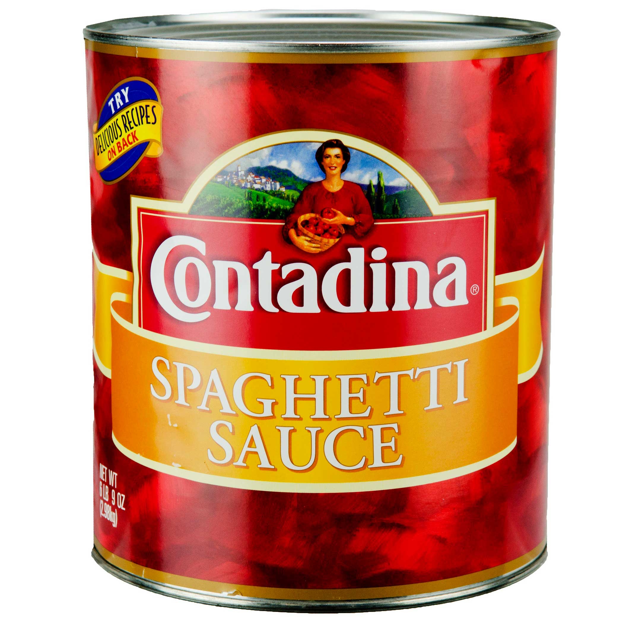 Sauce Contadina Spaghetti 6 Case 105 Ounce