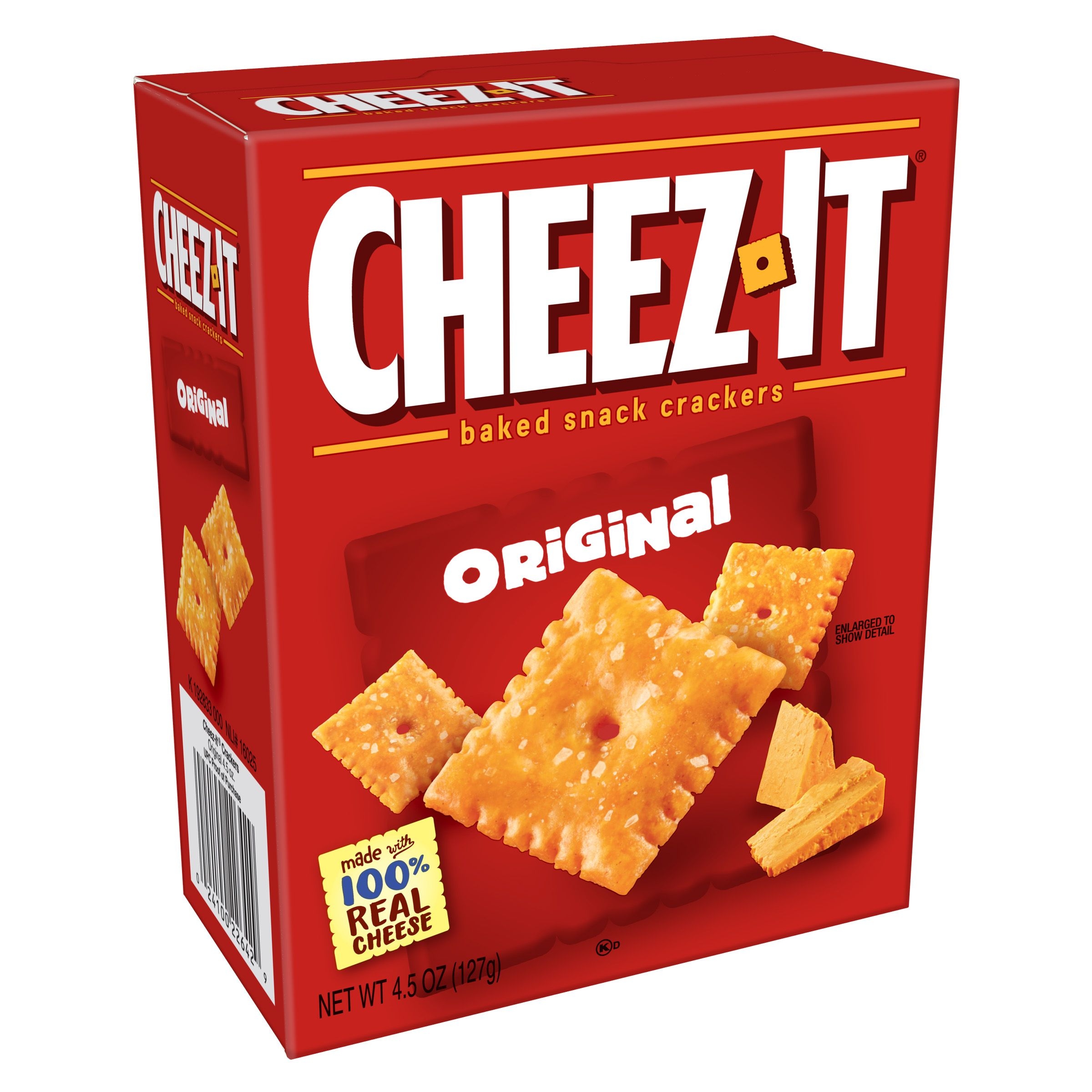 Cheez-It Crackers - 4.5 oz. box, 12 per case