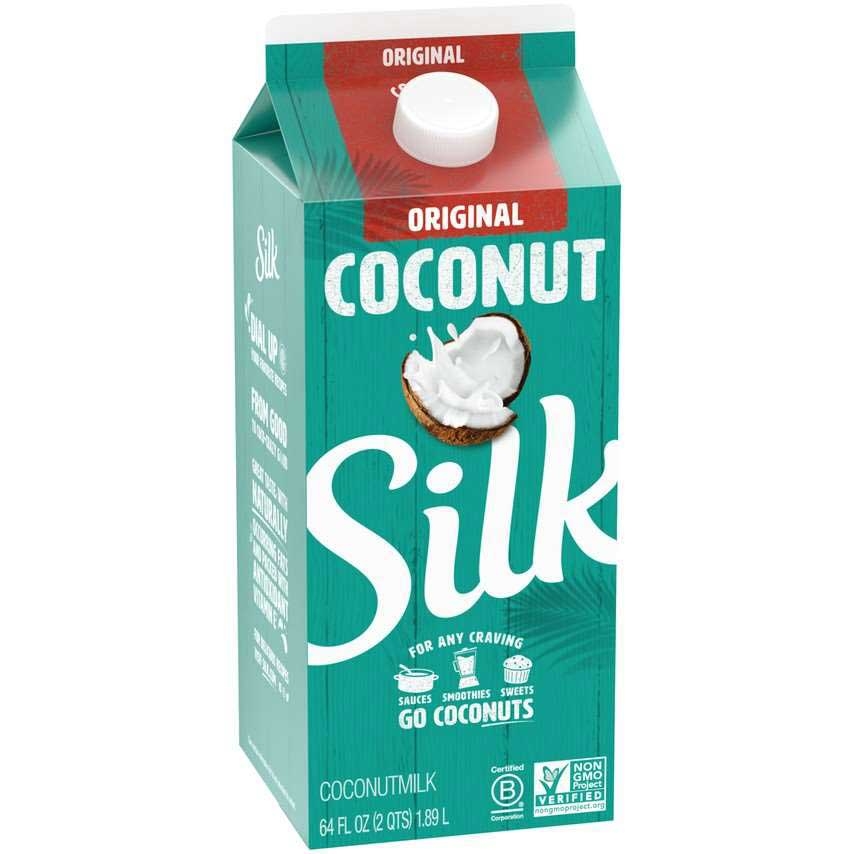 Silk Original Pure Coconut Milk, 64 Ounce -- 6 per case.