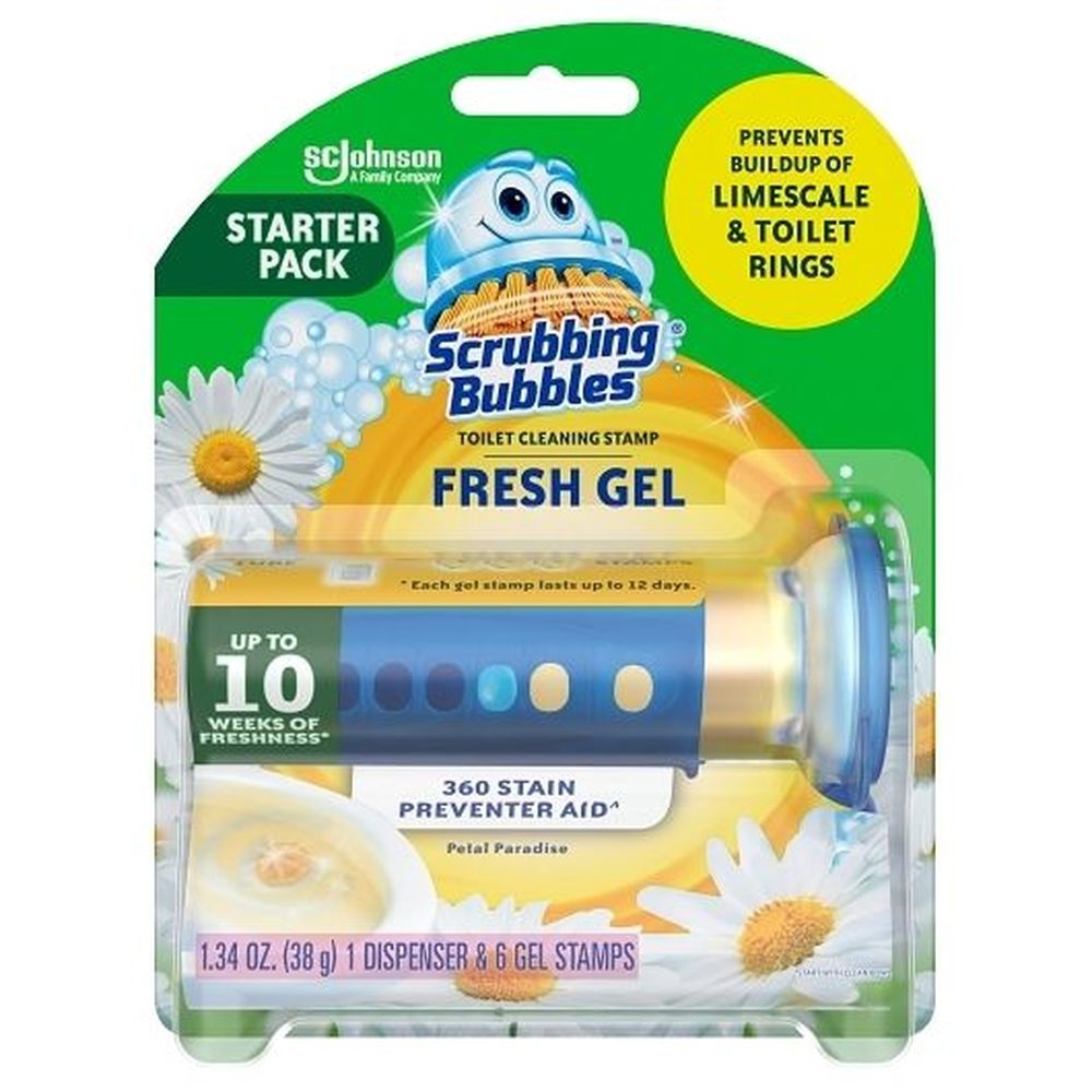 Scrubbing Bubbles Toilet Cleaning Gel, 1.34 Ounce