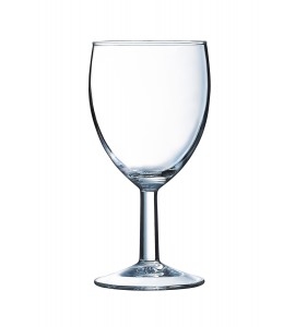Cardinal International Fully Tempered Super Stem Savoie Wine Glass, 12 Ounce -- 24 per case.