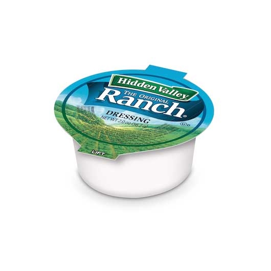 Hidden Valley Original Ranch Portion Cup, 2 Ounce -- 96 per case