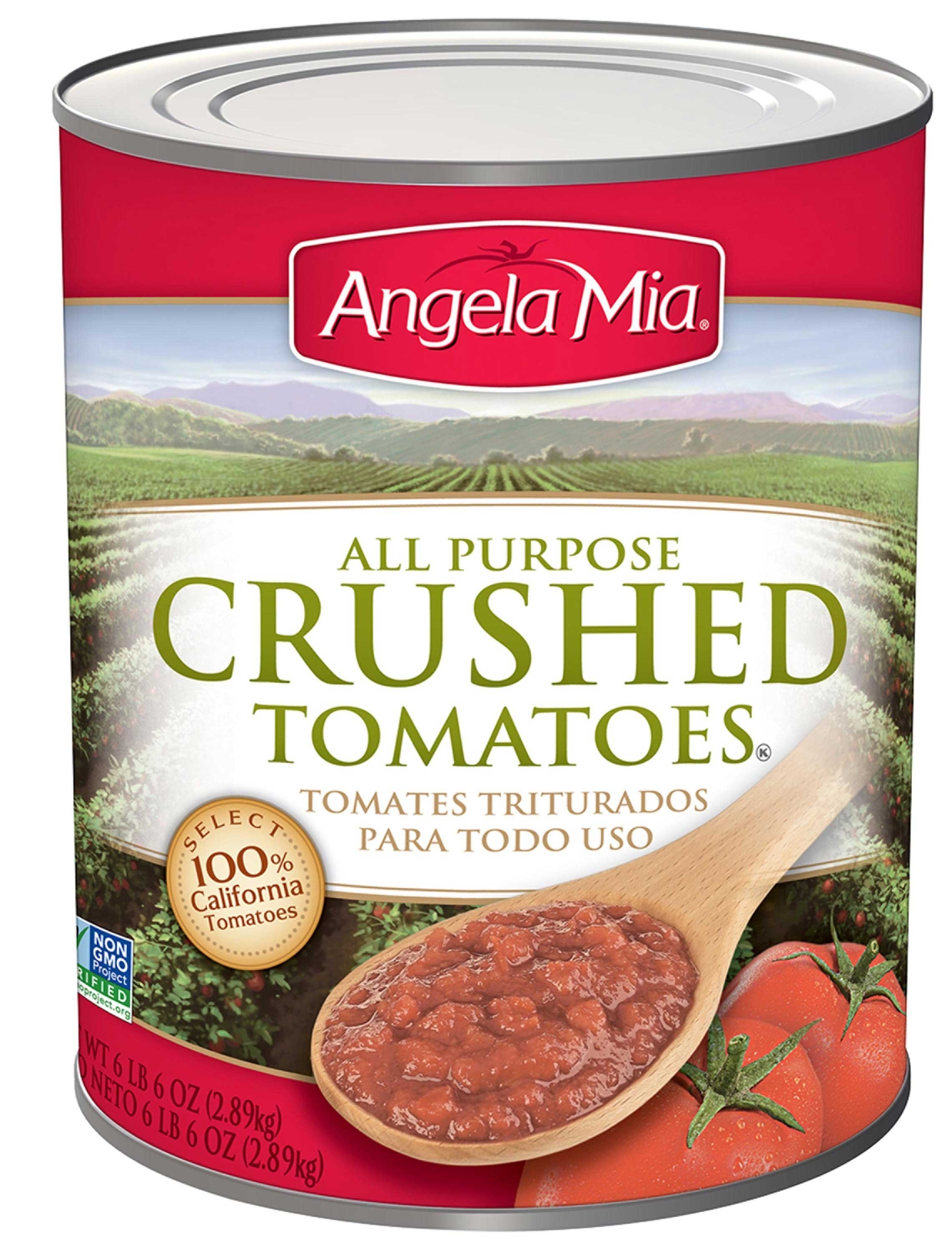 Angela Mia Crushed Tomato, 102 Ounce -- 6 per case