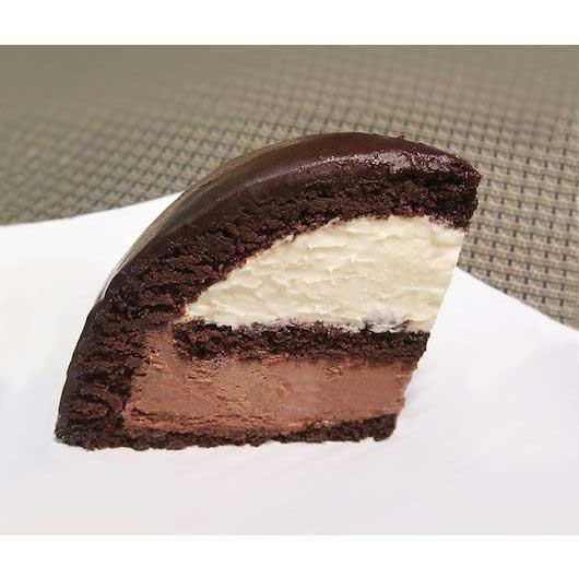 Lawlers 9 inch 12 Cut Chocolate Tartufo Cake Colossal, 81 Ounce -- 4 per case