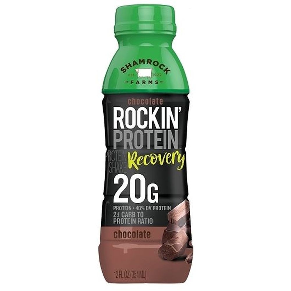 Rockin Recovery Chocolate Protein Drink, 12 Fluid Ounce -- 12 per case
