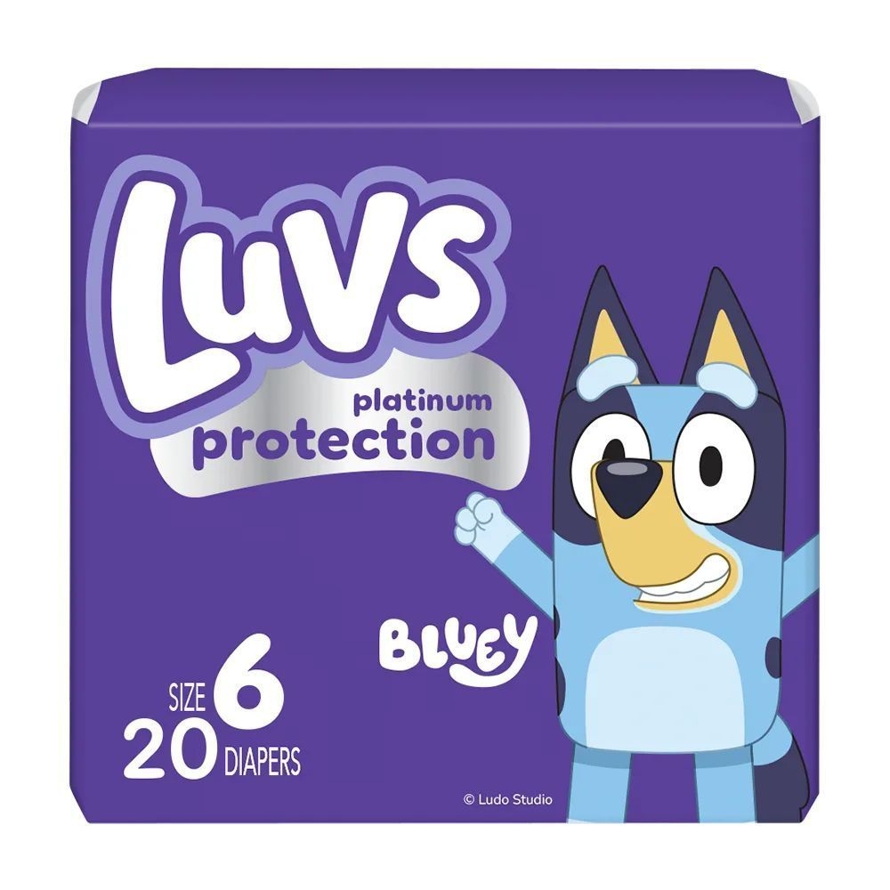 Luvs Platinum Protection Size 6 Giant Diaper - Big Pack, 64 count