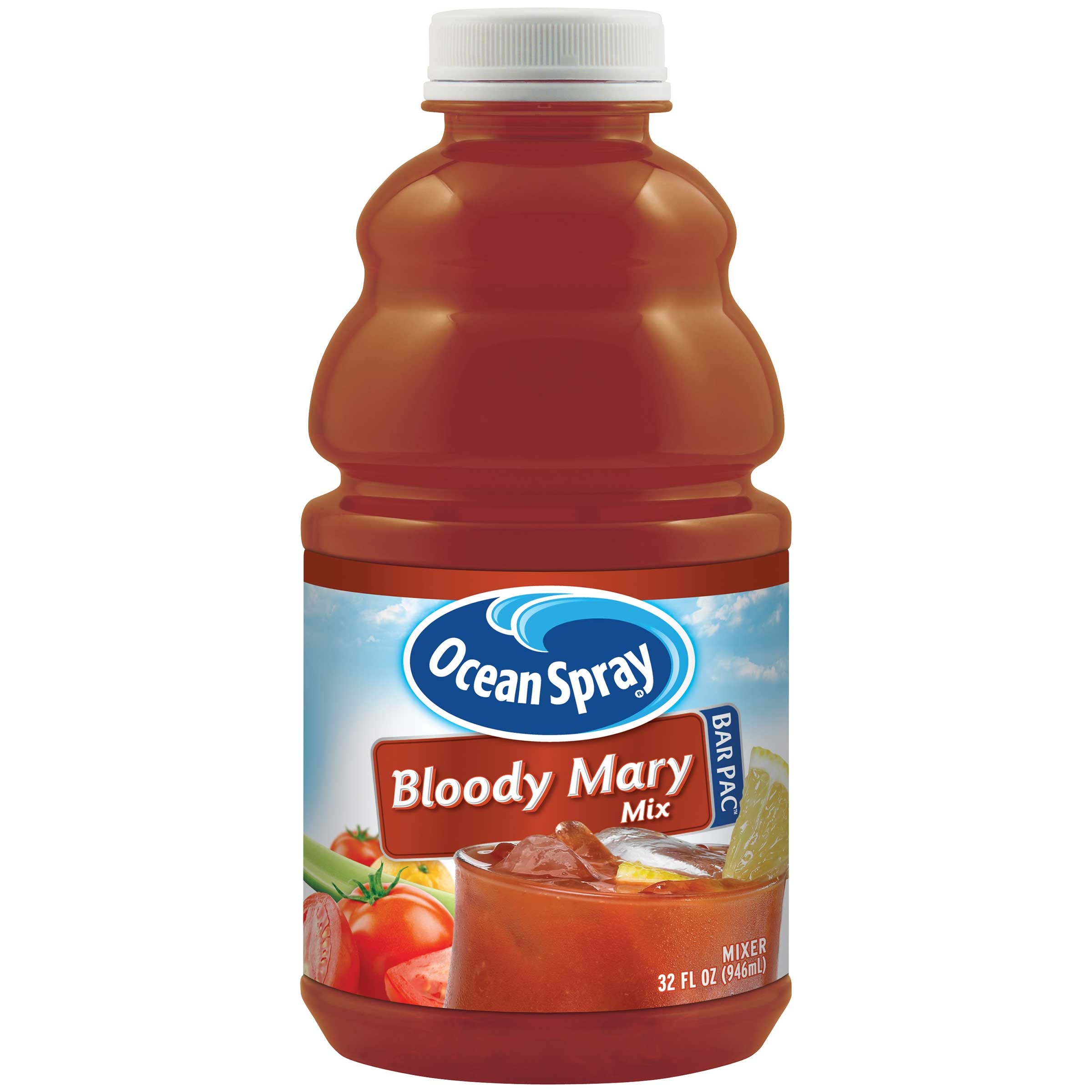 Bar Pac Bloody Mary Mix Mixer, 32 Fluid Ounce -- 12 per case.