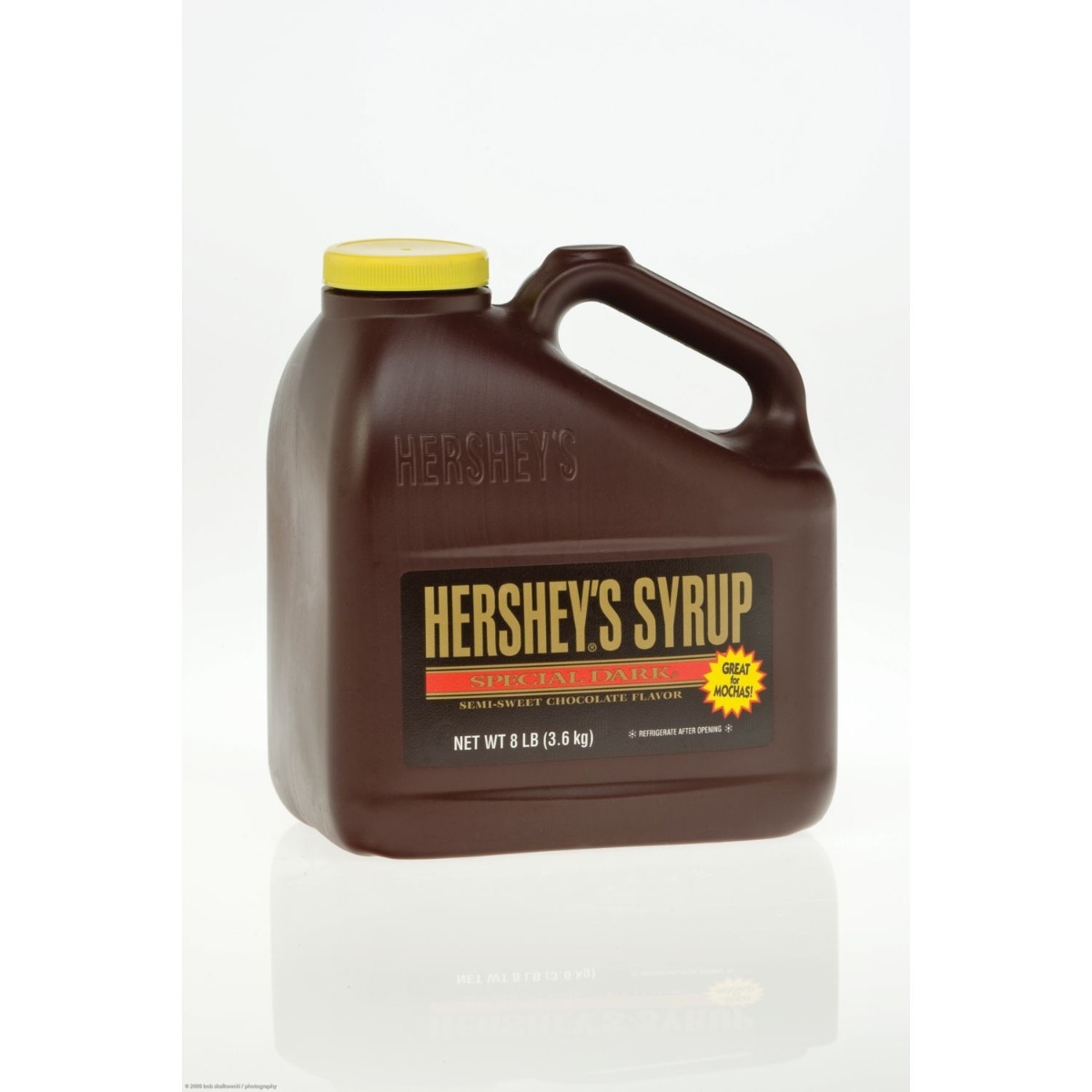 Hersheys Special Dark Semi Sweet Chocolate Syrup, 8 Pound -- 4 per case
