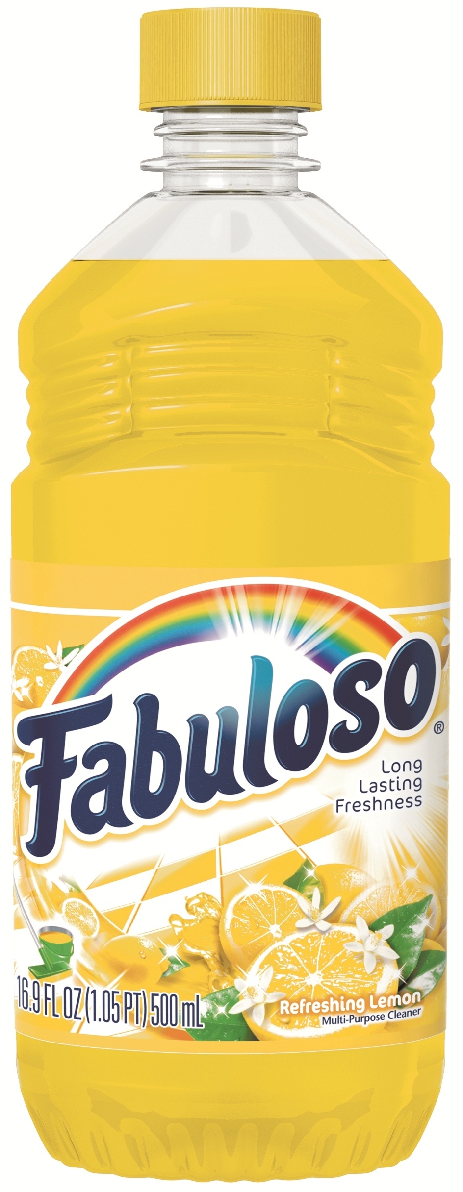 Fabuloso Lemon Liquid Cleaner, 16.9 Fluid Ounce -- 24 per case