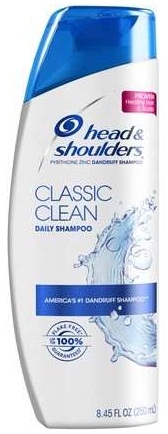 Head and Shoulders Classic Clean Anti Dandruff Shampoo, 8.45 Fluid Ounce -- 6 per case