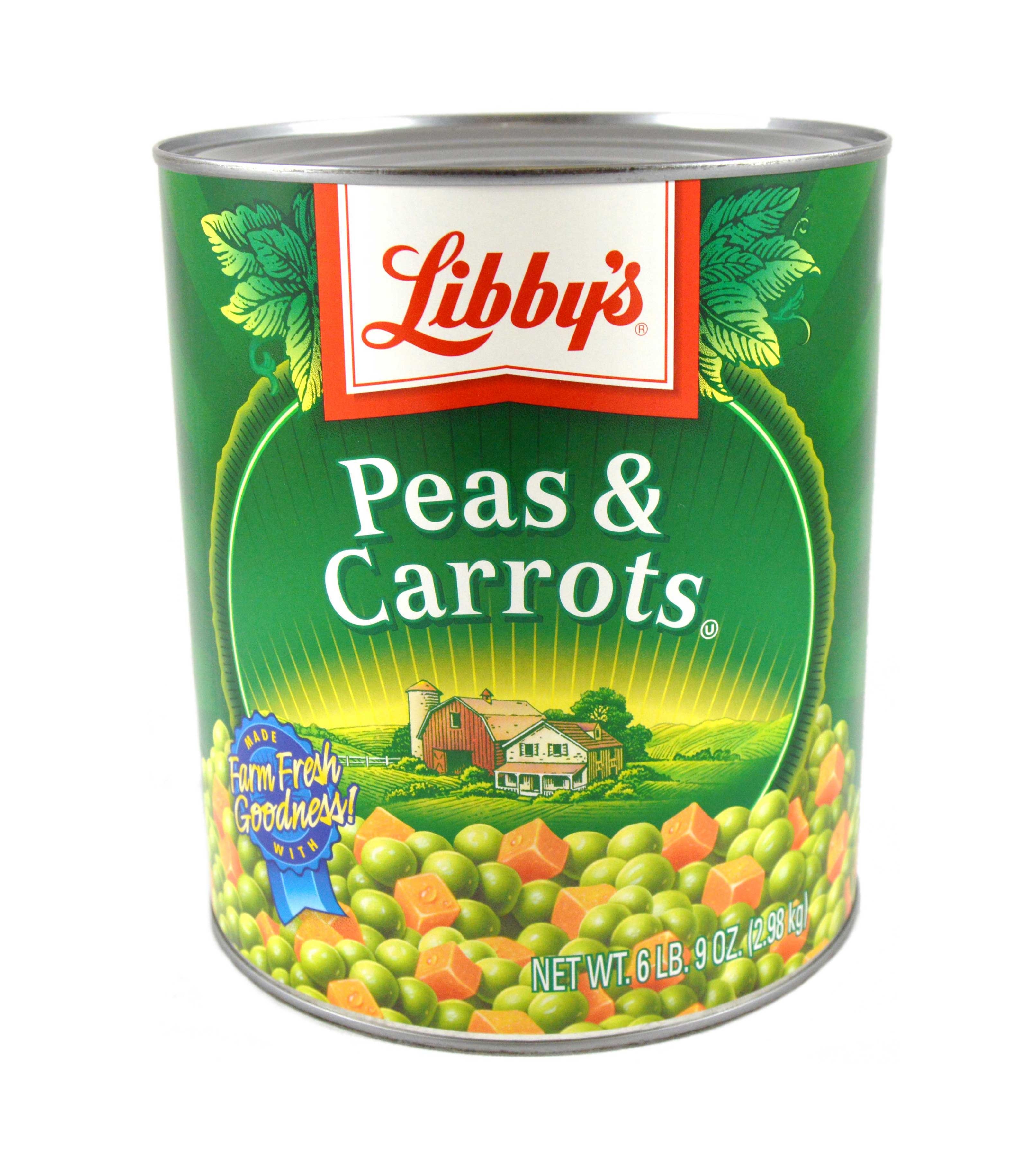 Libby Peas and Carrots - no. 10 can, 6 cans per case
