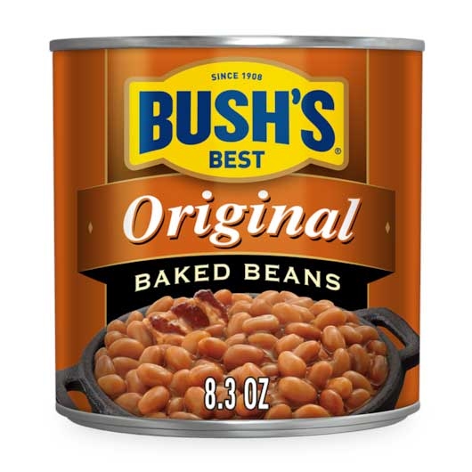 Bushs Best Original Baked Beans, 8.3 Ounce -- 12 per case.