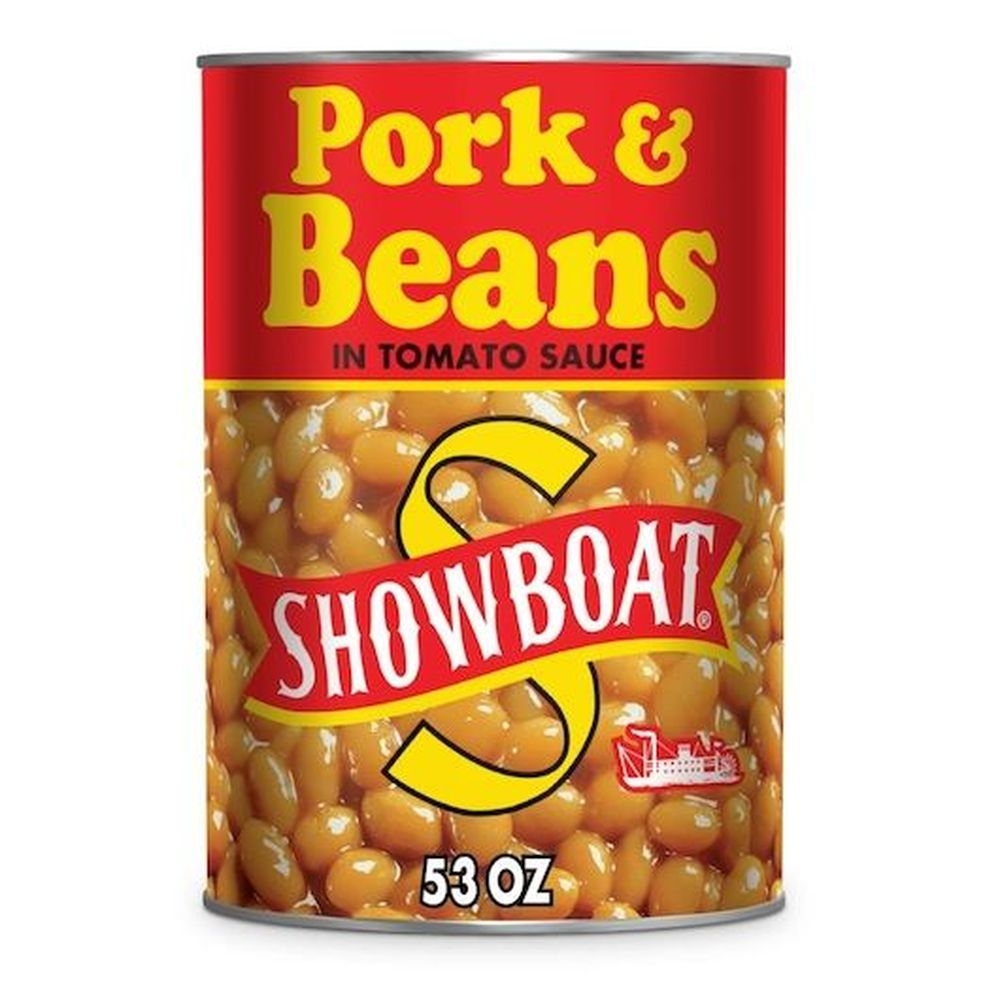 Showboat Pork and Beans, 53 Ounce -- 6 per case