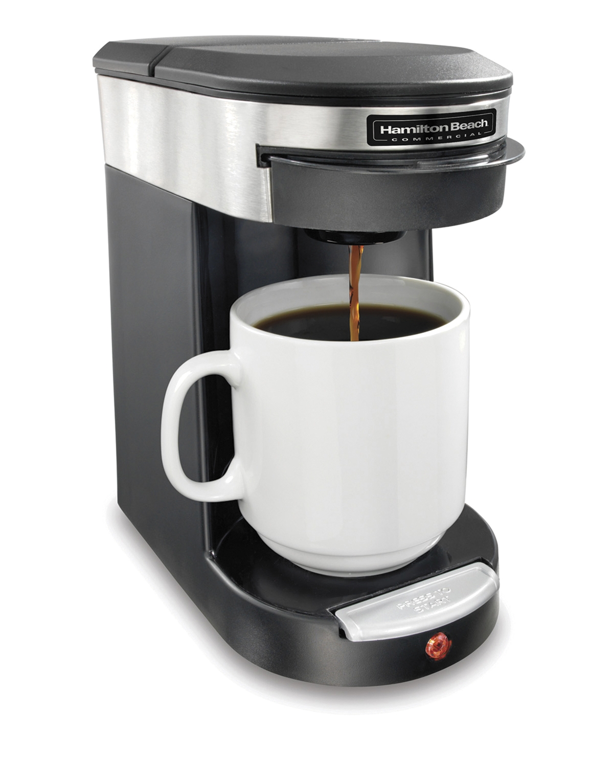 Hamilton Beach Deluxe 1 Cup Coffeemaker -- 6 per case.