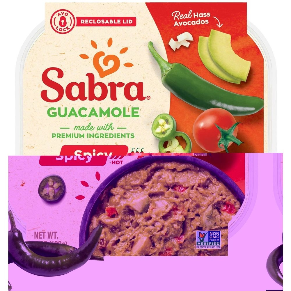 Sabra Spicy Guacamole, 7 Ounce -- 8 per case