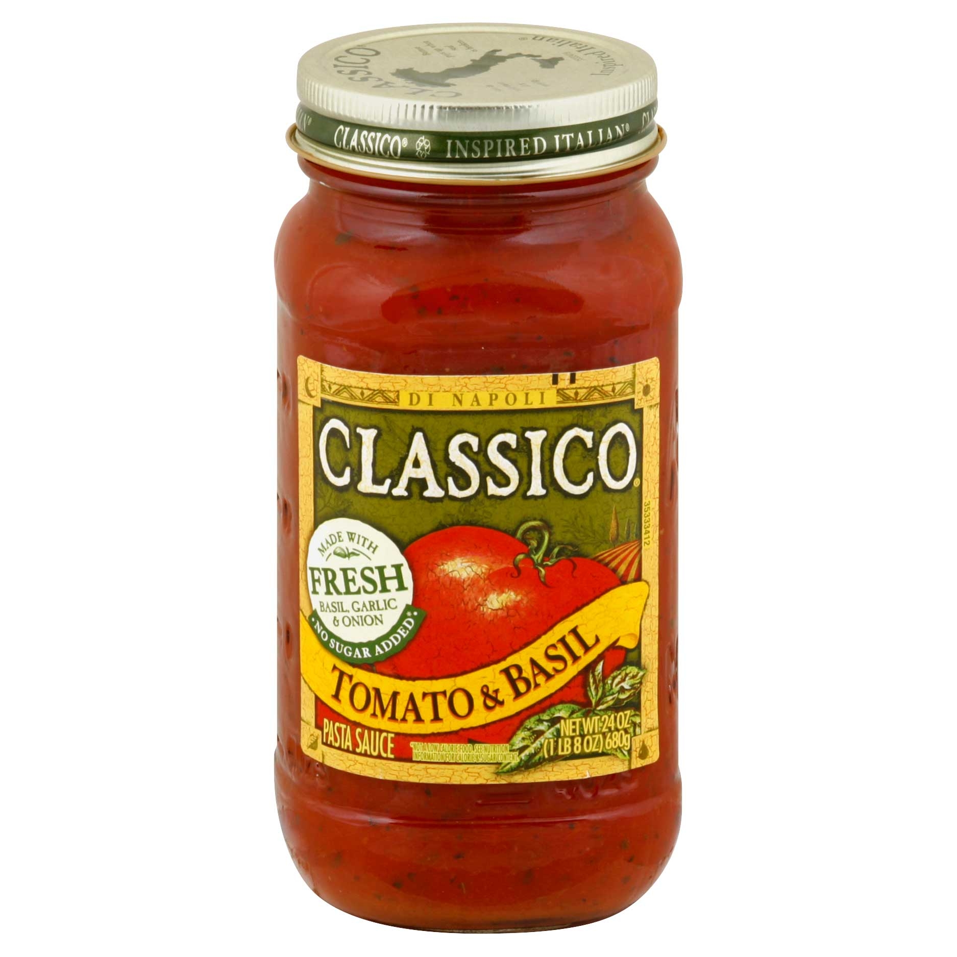 Classico Tomato & Basil Sauce, 24 Ounce -- 12 Case