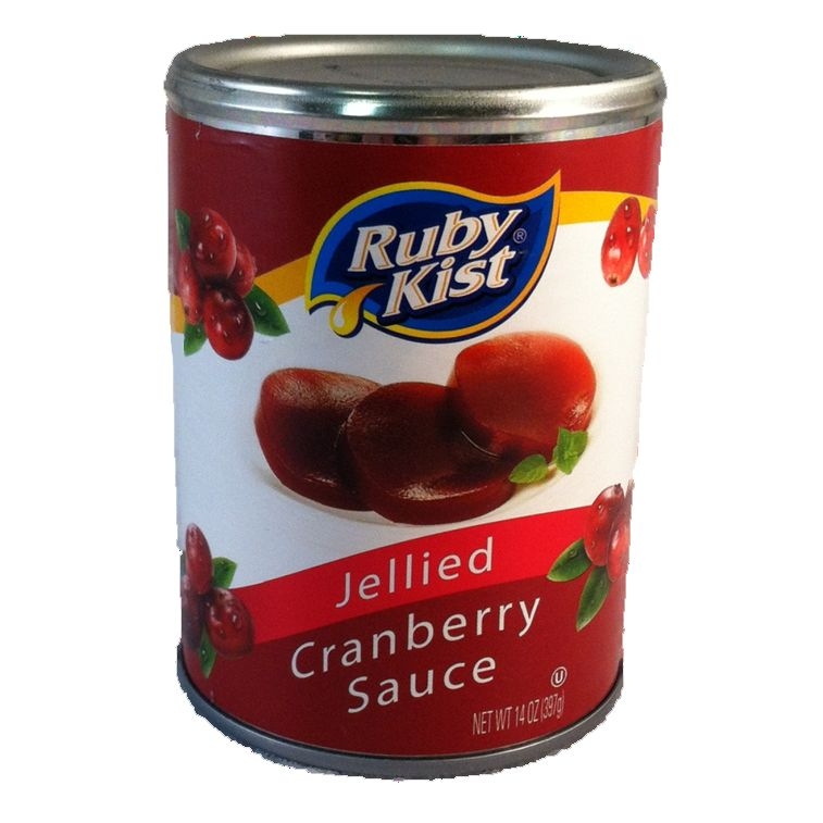 Ruby Kist Cranberry Sauce Jellied, 14 Ounce -- 24 Case 