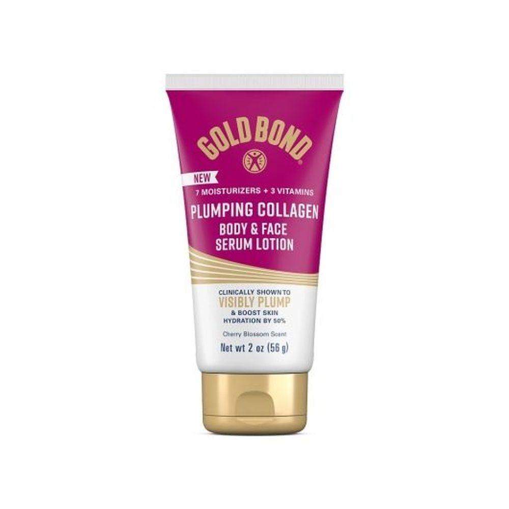 Gold Bond Plumping Collagen Body and Face Serum Lotion, 2 Ounce -- 48 per case