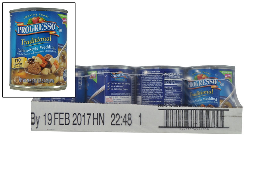 Progresso Traditional Italian Style Wedding Soup, 18.5 Ounce -- 12 per case.