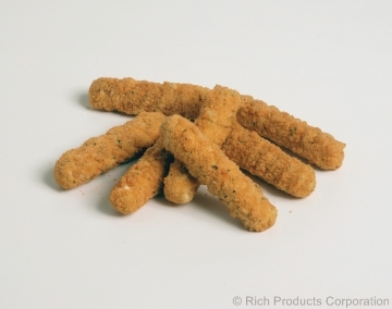 Rich Products Breaded Mozzarella Stick, 1.5 Pound -- 8 per case.