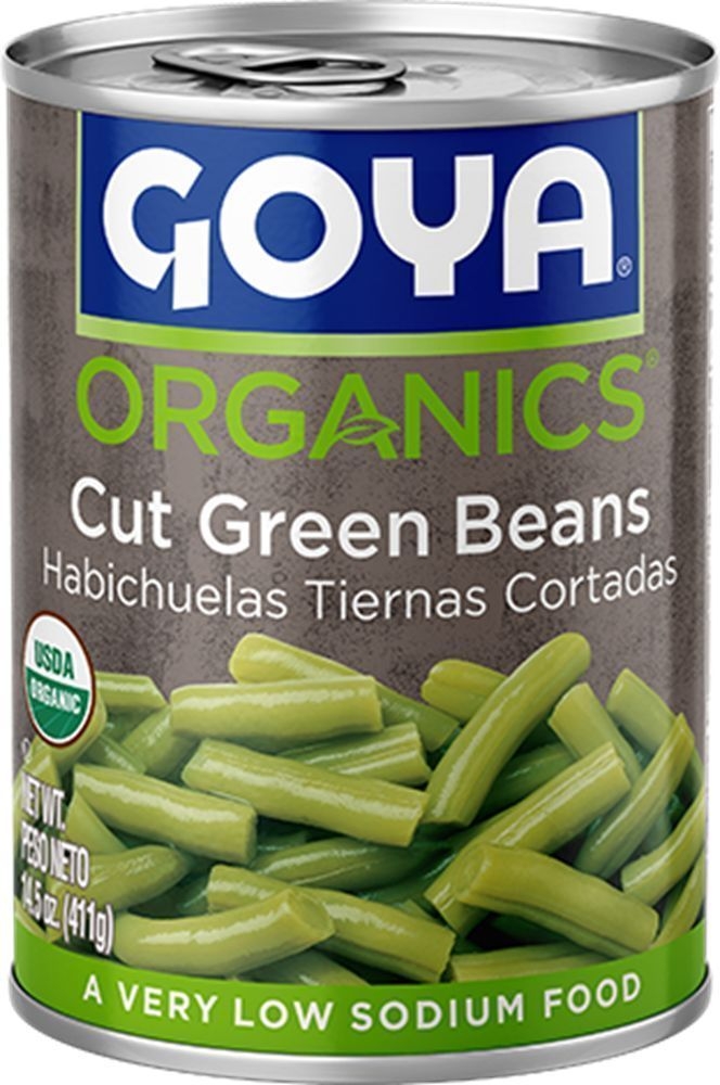 Goya Organic Cut Green Beans, 14.5 Ounce -- 12 per case