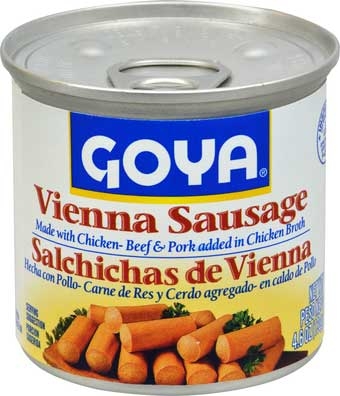 Goya Caribbean Vienna Sausage, 5 Ounce -- 48 per case.