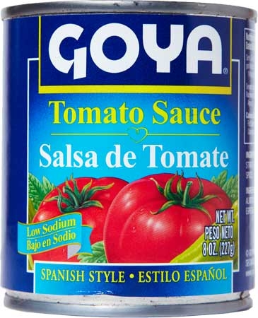 Goya Low Sodium Tomato Sauce , 8 Ounce -- 48 per case