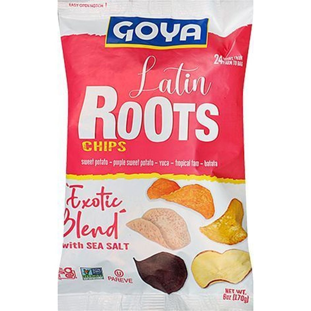 Goya Exotic Blend Latin Roots Chips, 6 Ounce -- 6 per case