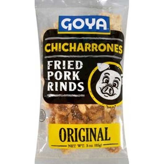 Goya Pork Rind - 3 oz. bag, 12 per case