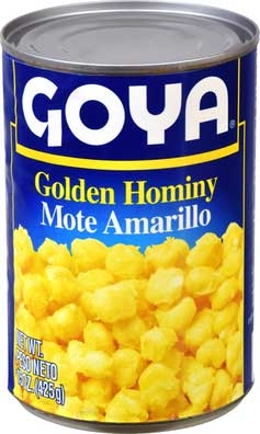 Goya  Golden Hominy - 15 oz. cans,  24 cans per case