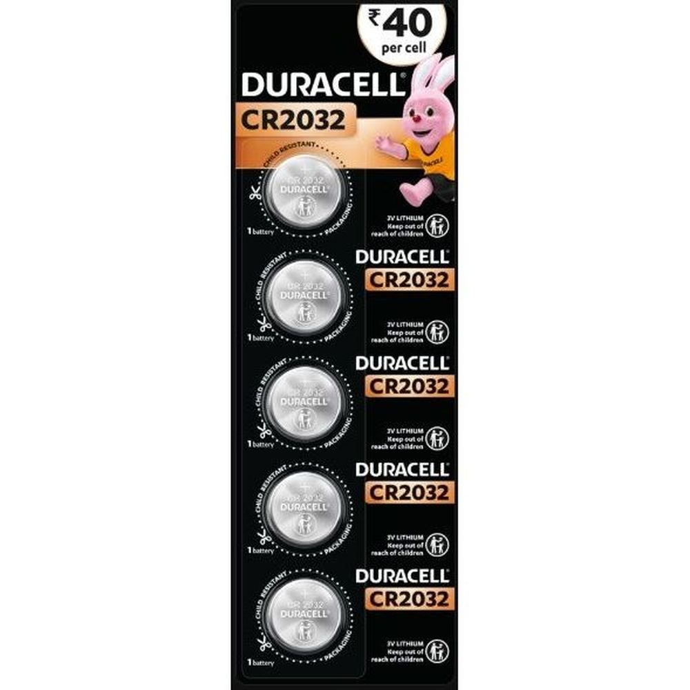 Duracell Lithium 2032 Manganese Dioxide Specialty Battery, 4 count -- 36 per case