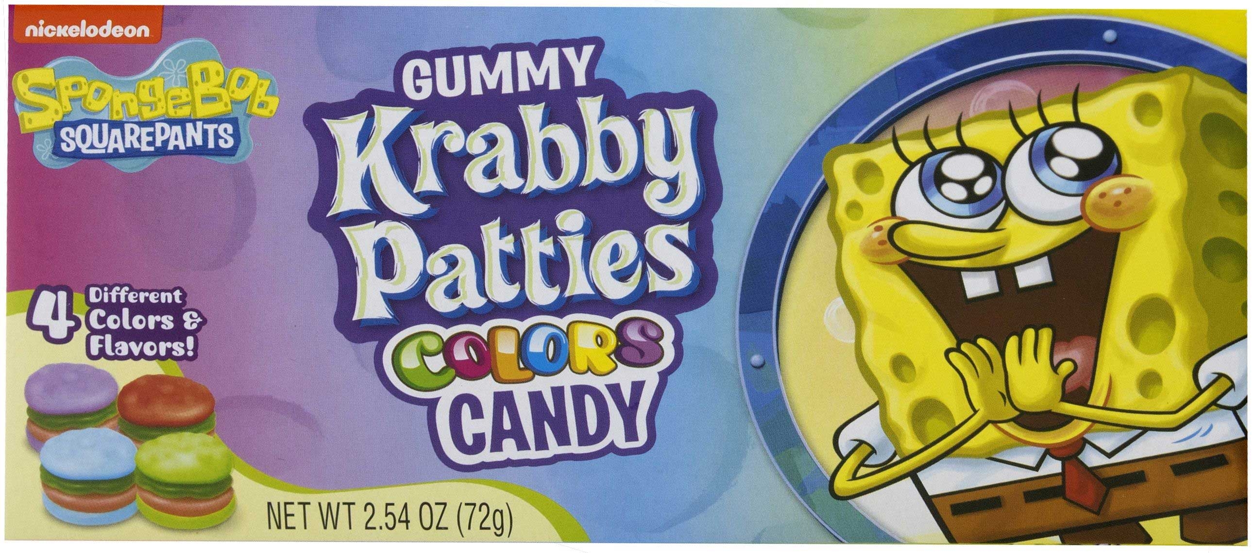 Frankford Krabby Patty Colors Candy, 2.54 Ounce -- 12 per case.