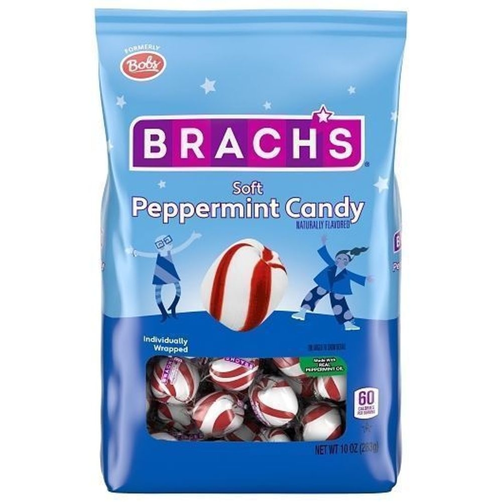 Brachs Soft Peppermint Candy, 10 Ounce -- 4 per case