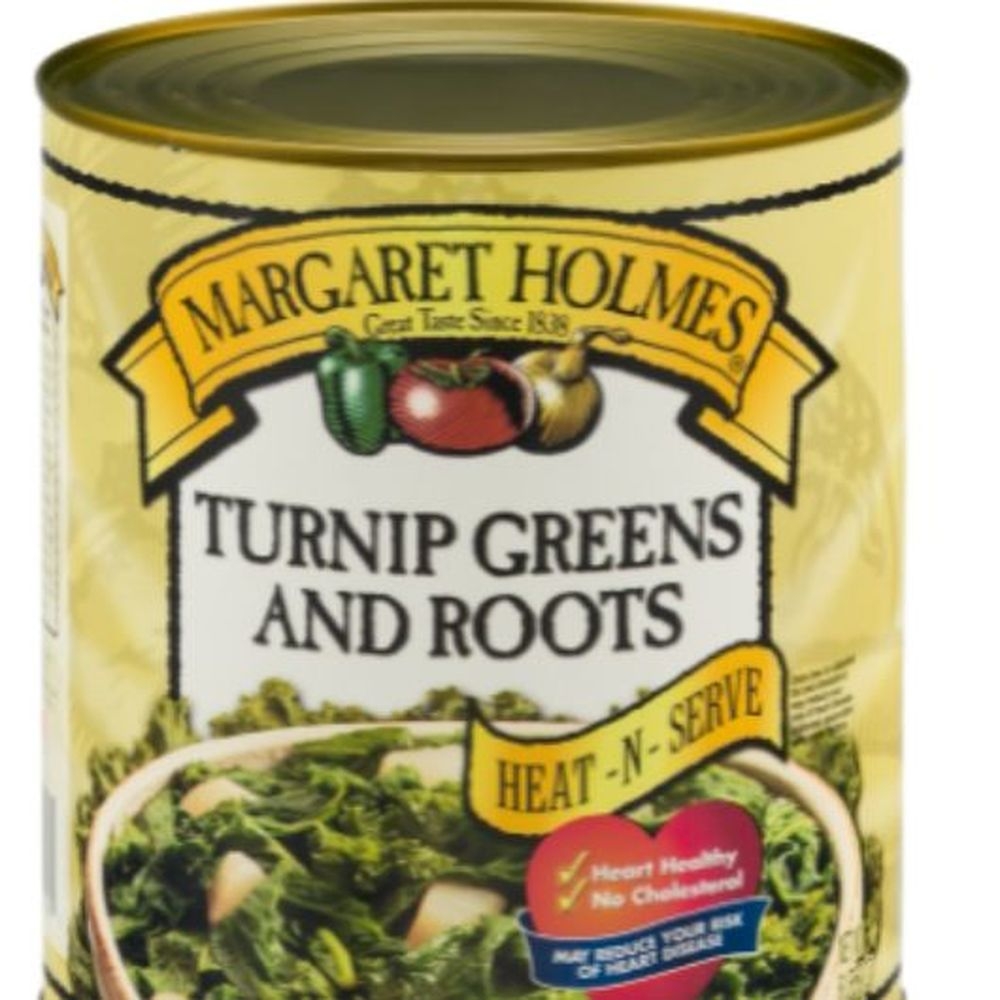 Margaret Holmes Chopped Turnip Greens with Roots, 98 Ounce -- 6 per case