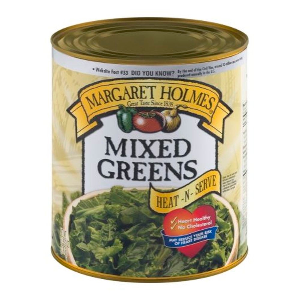 Margaret Holmes Chopped Mixed Greens, 98 Ounce -- 6 per case