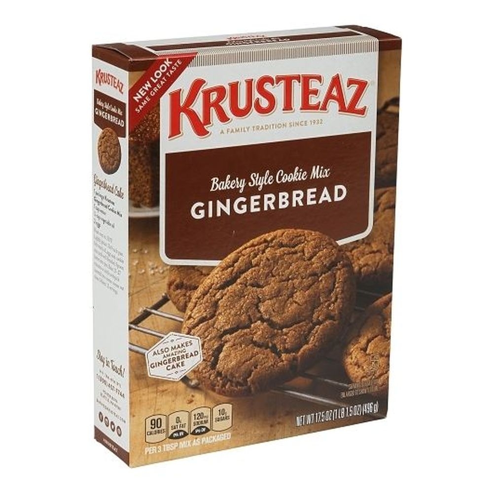 Krusteaz Gingerbread Cookie Mix, 17.5 Ounce -- 12 per case