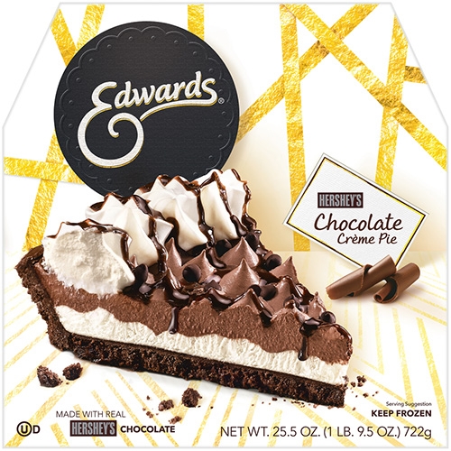 Edwards Hershey Chocolate Creme Pie, 25.5 Ounce -- 6 per case.