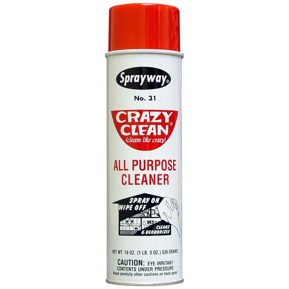 Claire Crazy Clean All Purpose Cleaner, 19 Ounce Aerosol -- 12 per case