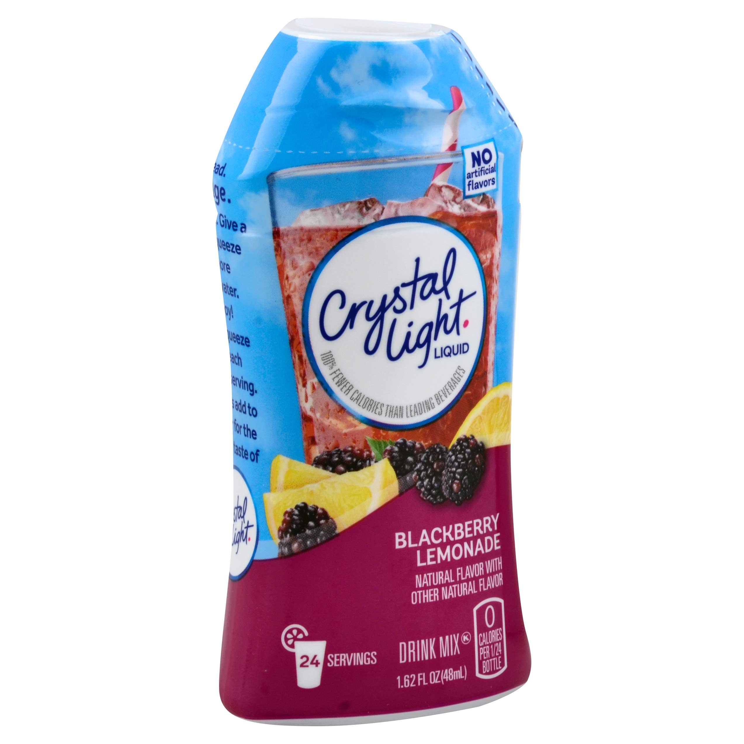 Crystal Light Blackberry Lemonade Liquid Concentrate, 1.62 Fluid Ounce -- 12 per case.