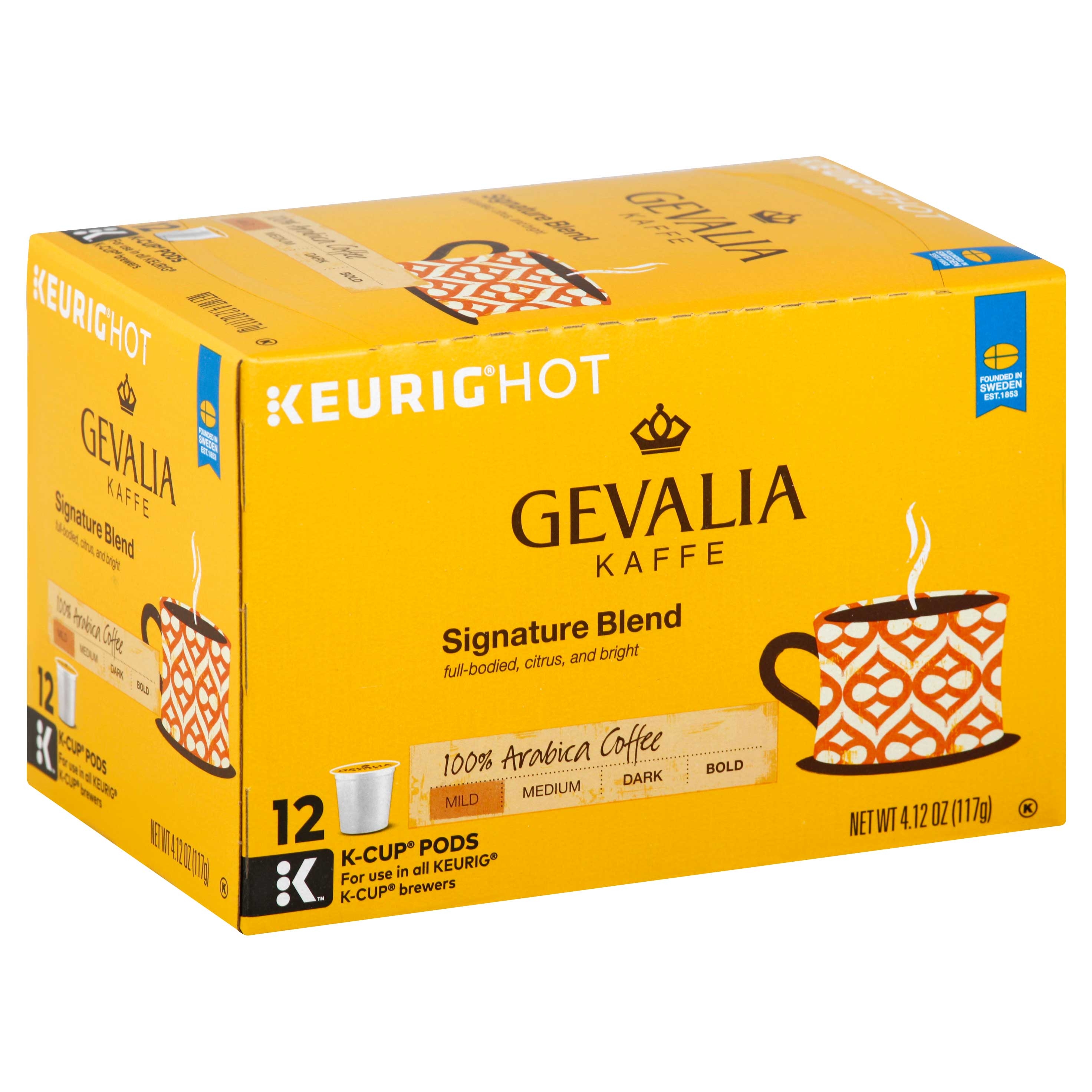 Gevalia Signature Blend Coffee, 4.12 Ounce -- 6 per case.