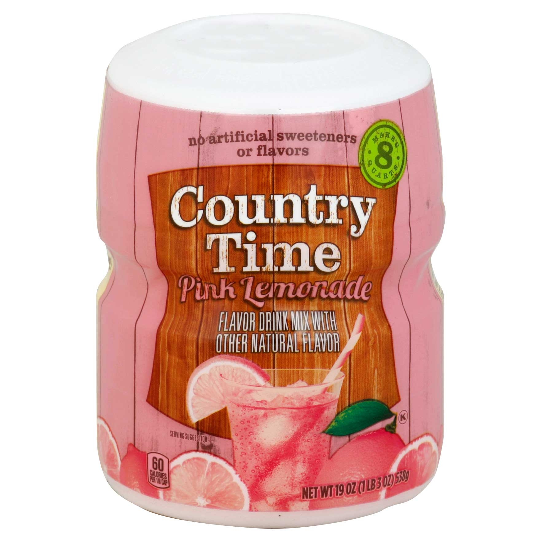 Country Time Pink Lemonade Beverage 12 Case  19 Ounce