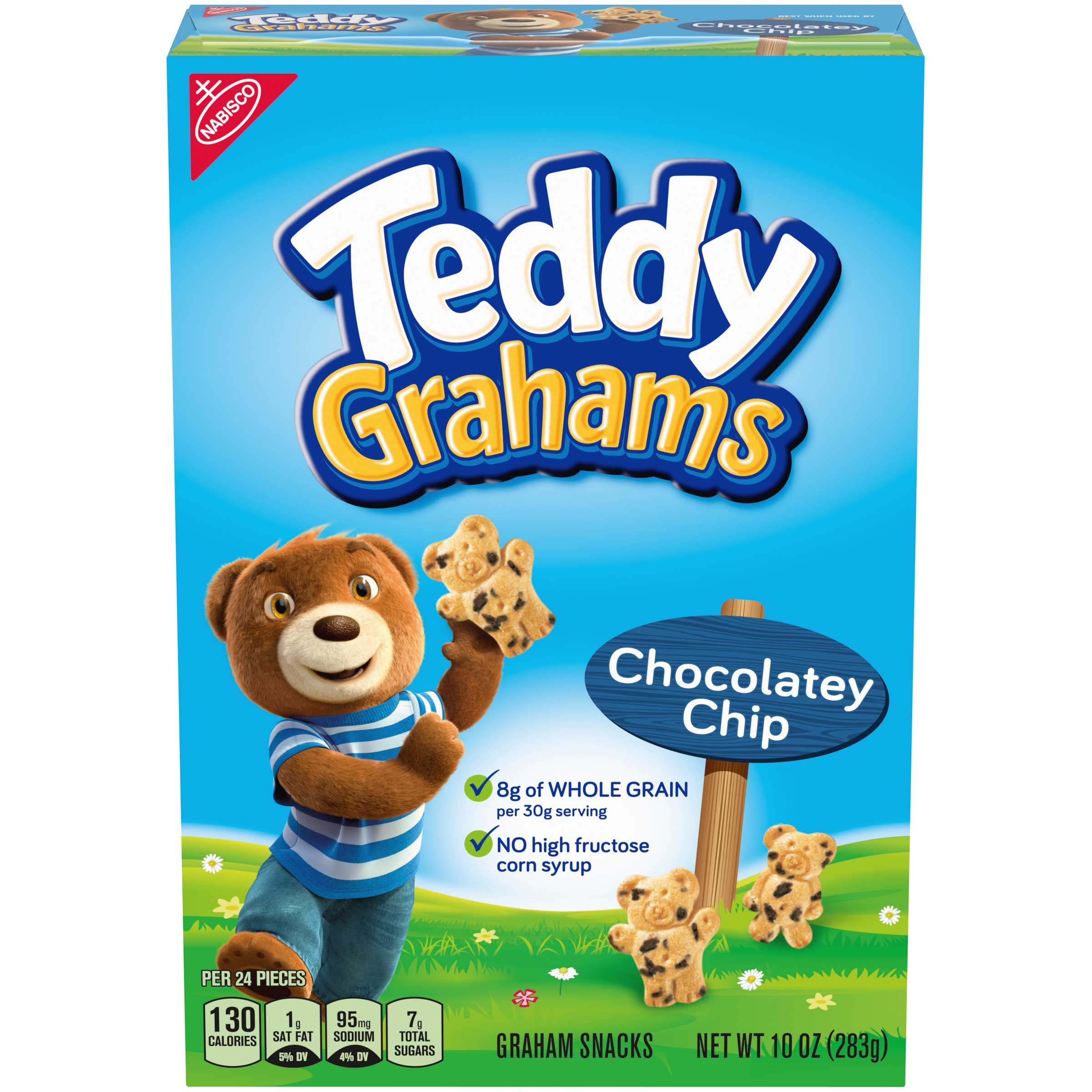 Teddy Grahams Chocolate Chip - 10 oz. box, 6 per case
